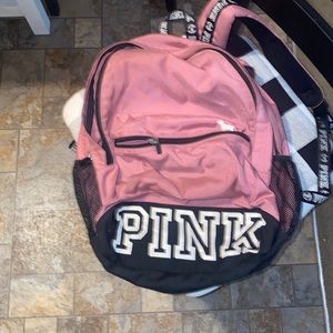 Pink vs backpack
